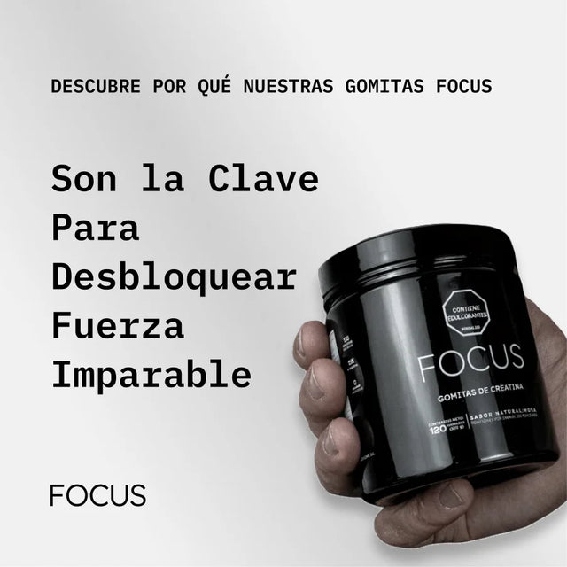 FOCUS GOMITAS DE CREATINA