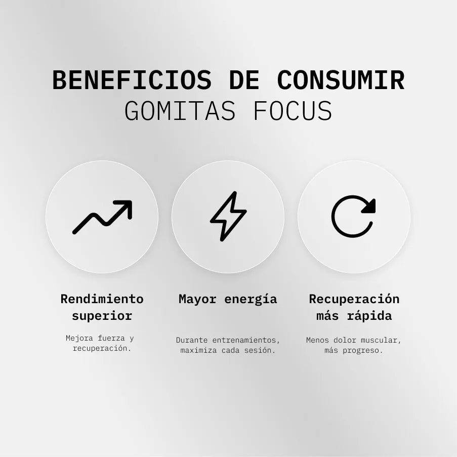 FOCUS GOMITAS DE CREATINA